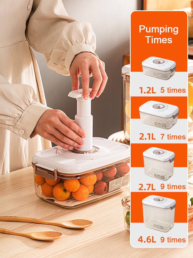 Vacuum Sealed Food Storage Box