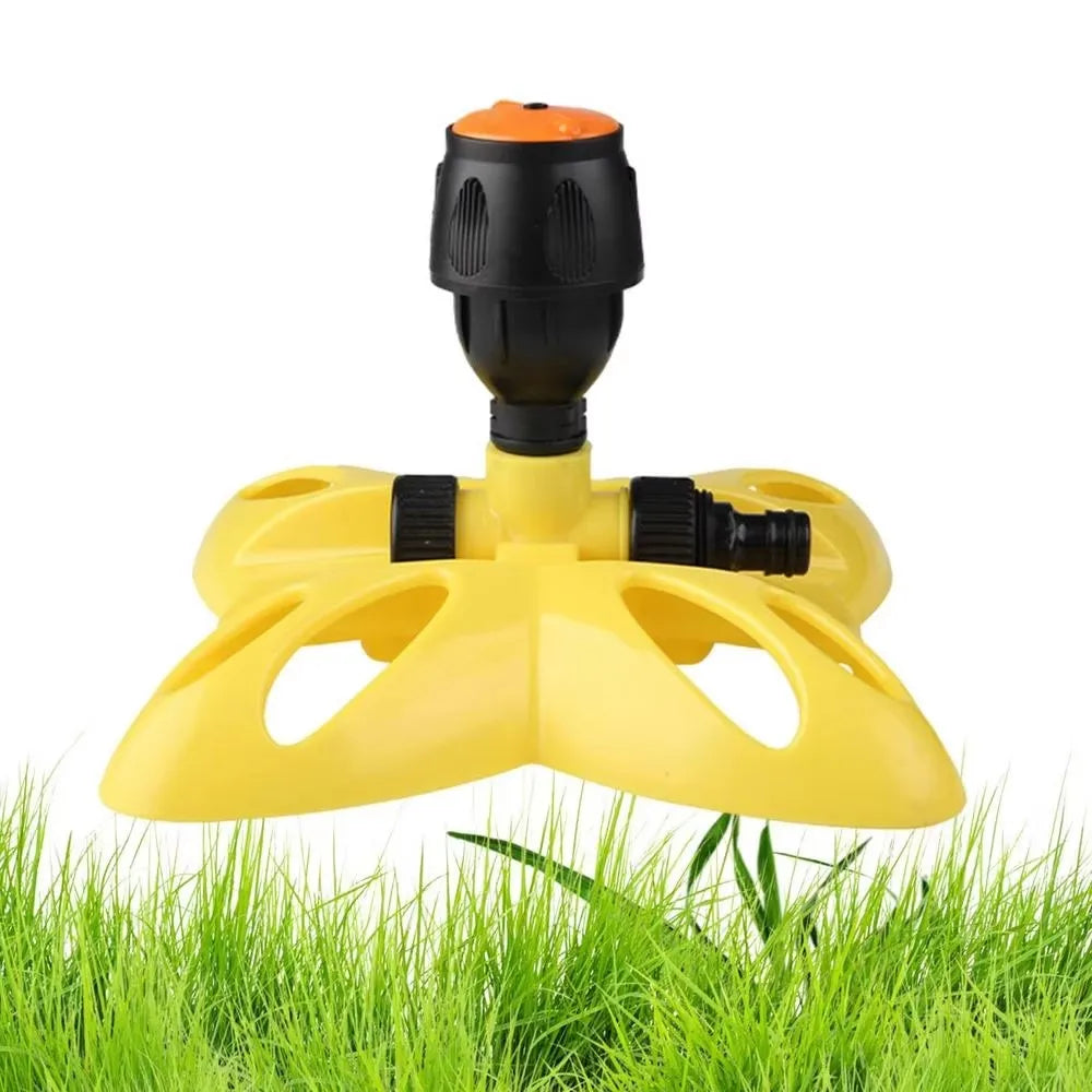 Automatic 360° Rotating Garden Sprinkler Watering System for Lawn Yard Flower Bed - Efficient Agricultural Irrigation Sprinkler